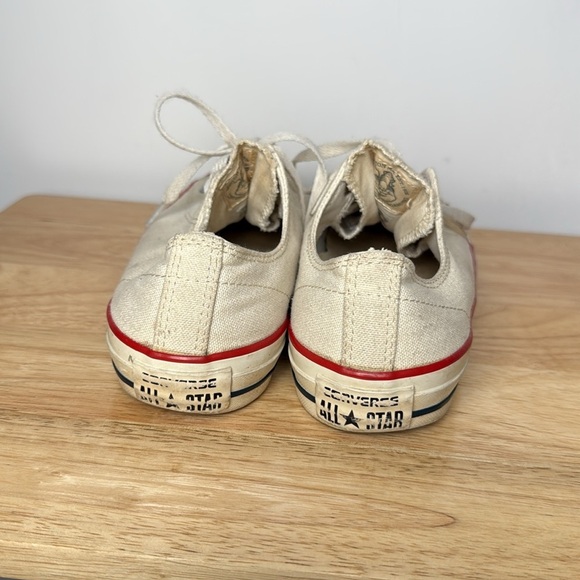 Converse All Star Converse Skateboarding Low Top Mens 7.5 Womens 9.5 Off White - Picture 4 of 14
